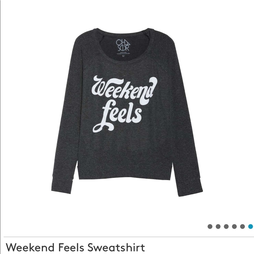 Chaser graphic weekend feels top long sleeves - Picture 8 of 8
